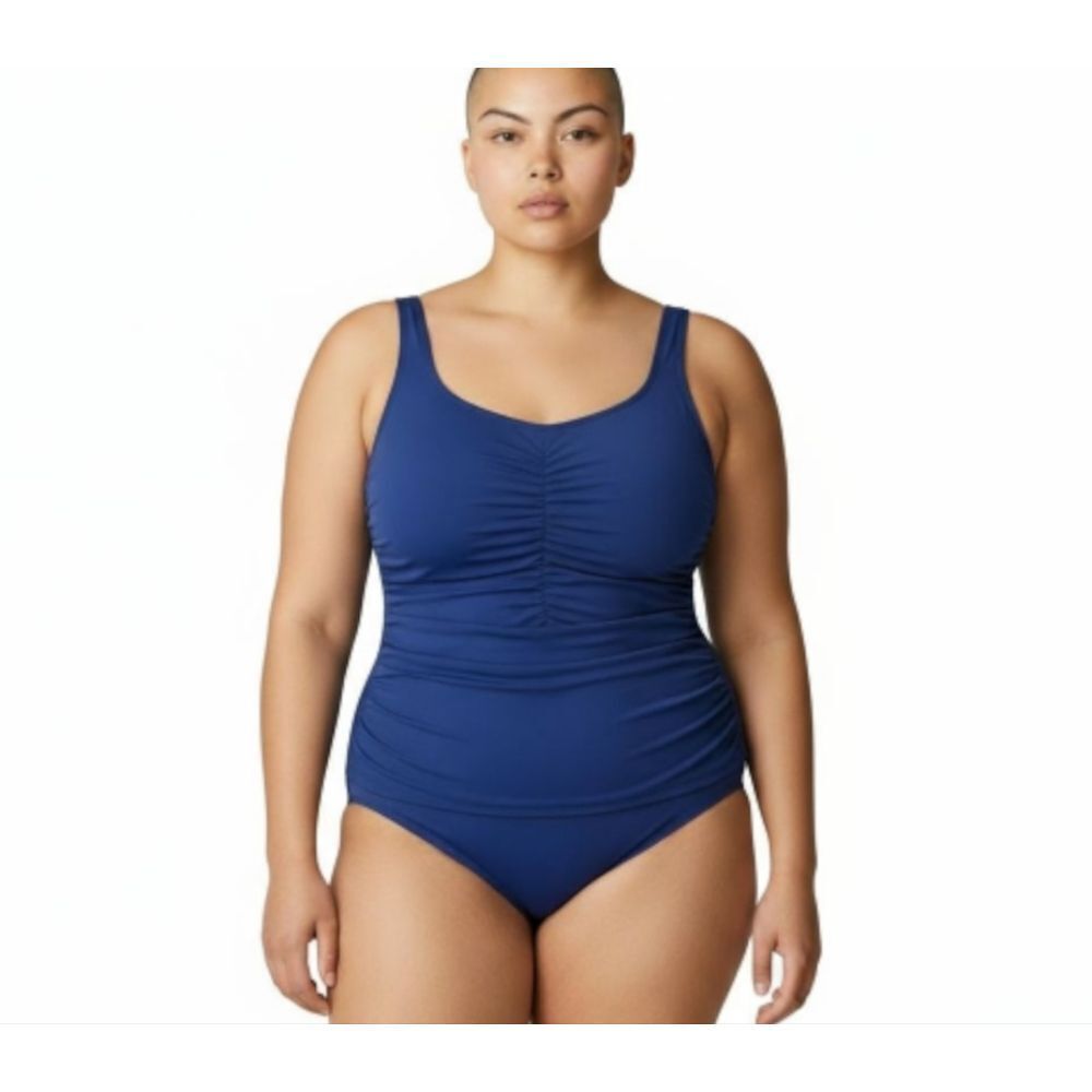 Maxine Royal Blue Swimsuit sz 14W